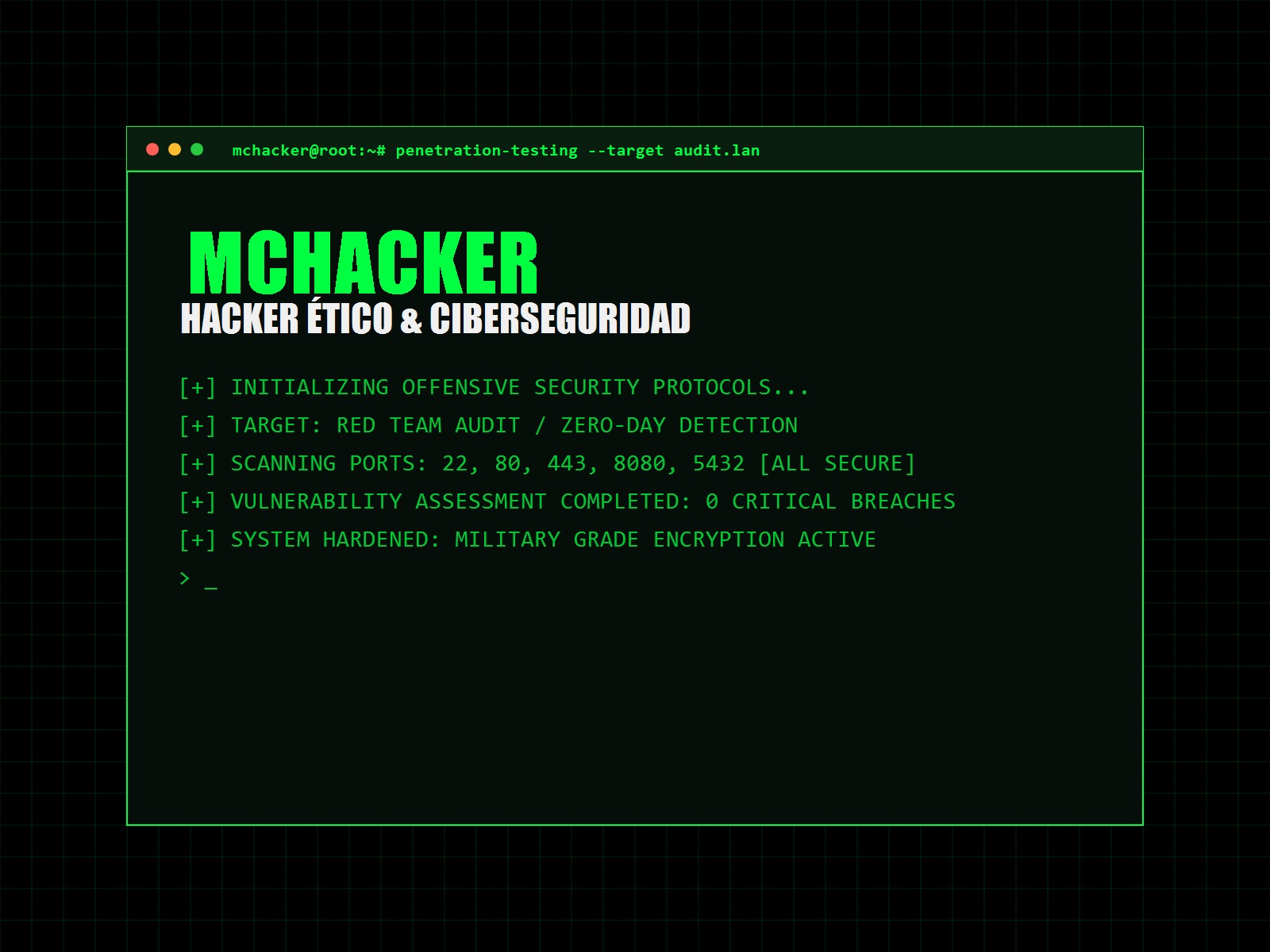MCHACKER Demo