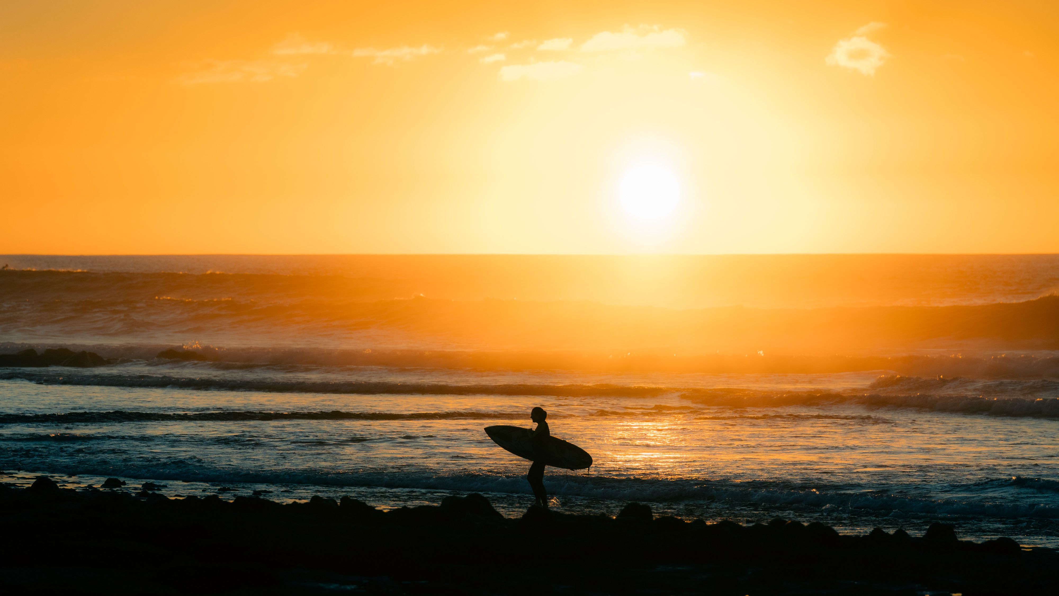 Sunset surf session en Concón